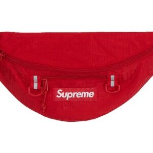 Supreme Red Waist Bag